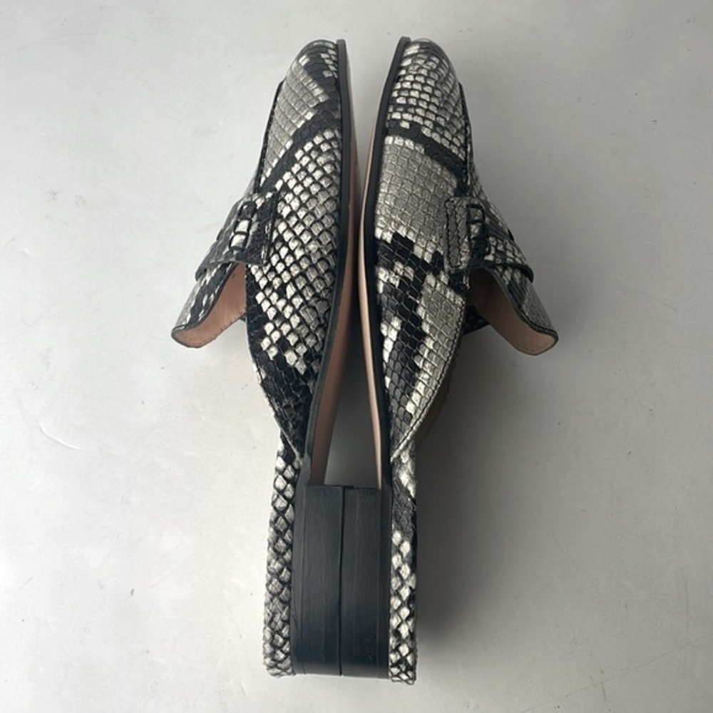 J Crew Academy Snake Print Penny Loafers 7 - Picture 7 of 9
